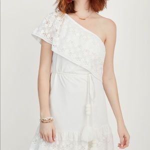 Stella&dot Cora one shoulder dress.  M, L